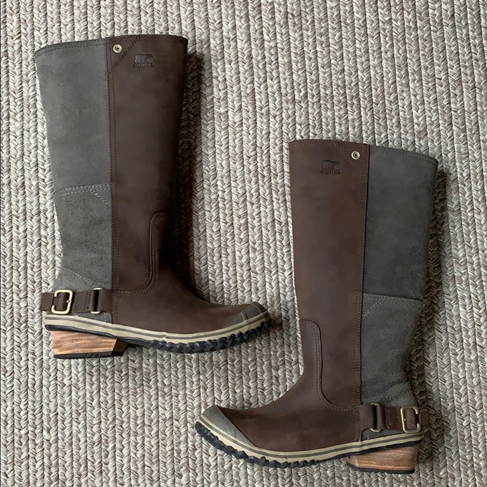 Sorel Slimboot Boot, Pebble, Silver, Size 7